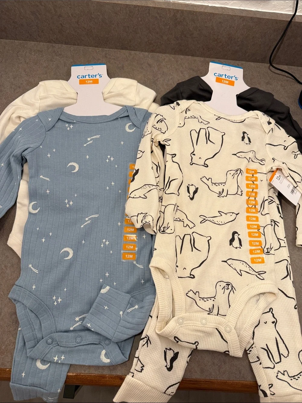 Carters 3 piece sets price is for both sets. NWT
